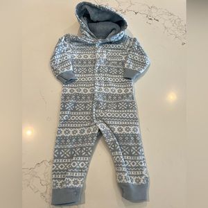 Carter’s Fleece Onesie 9m